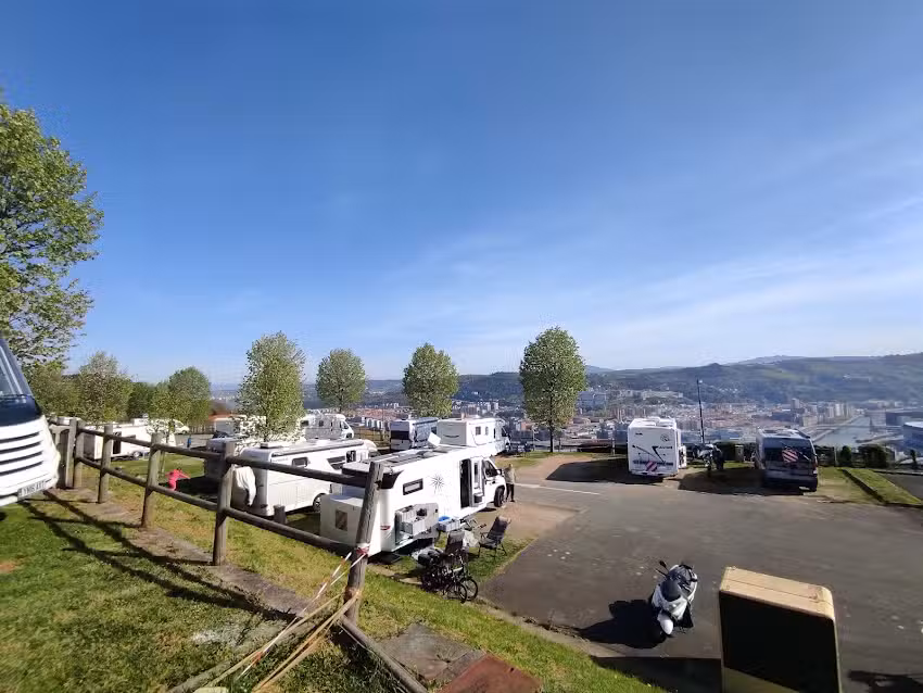 &Aacute;rea de autocaravanas Bilbao