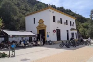 Estación de la vía verde de Coripe